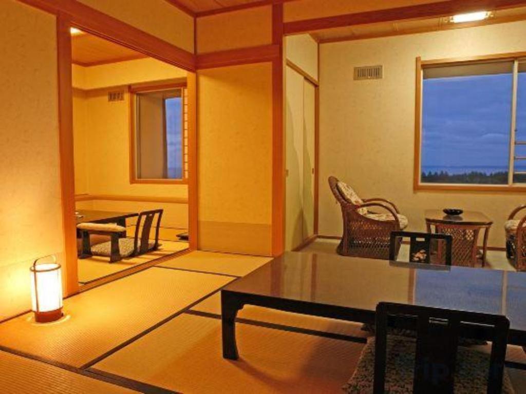 Oga Kanko Hotel Bagian luar foto