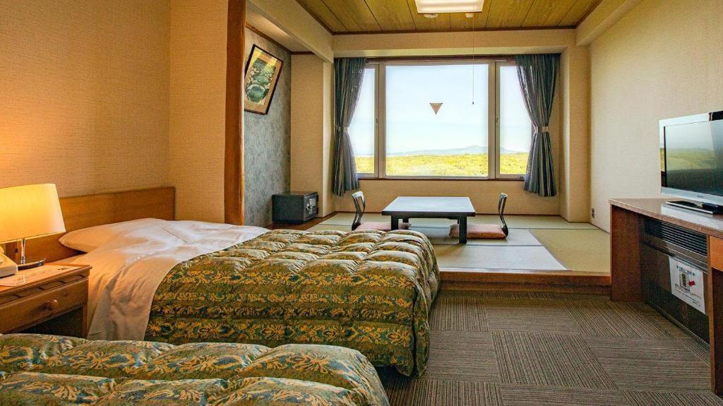 Oga Kanko Hotel Bagian luar foto