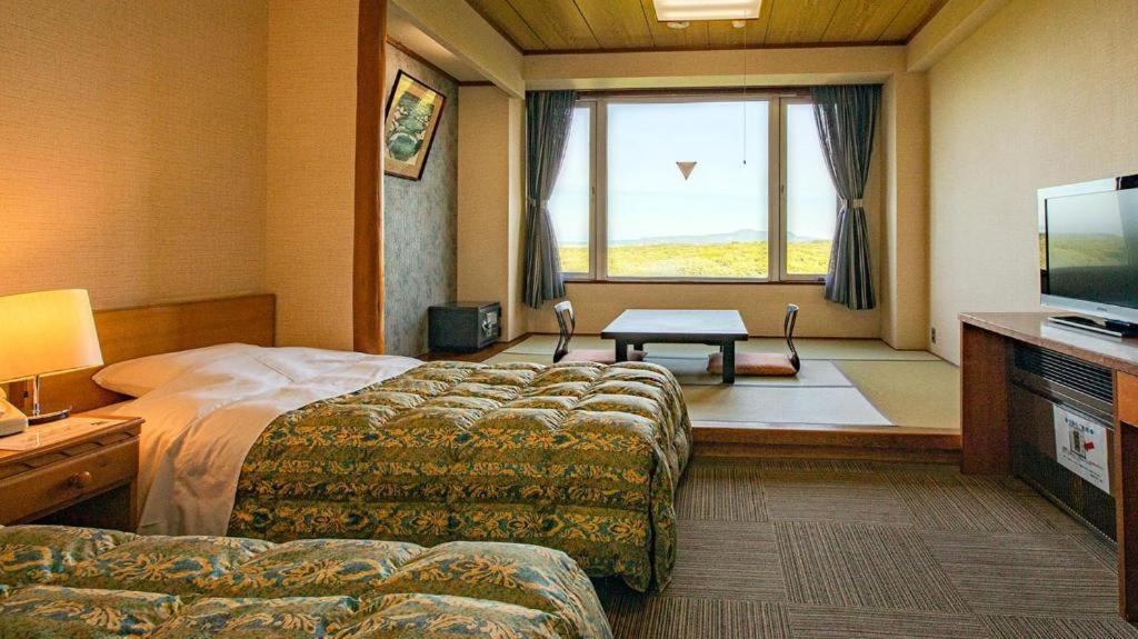 Oga Kanko Hotel Bagian luar foto