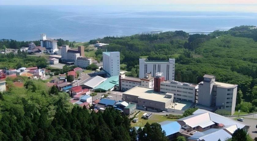 Oga Kanko Hotel Bagian luar foto