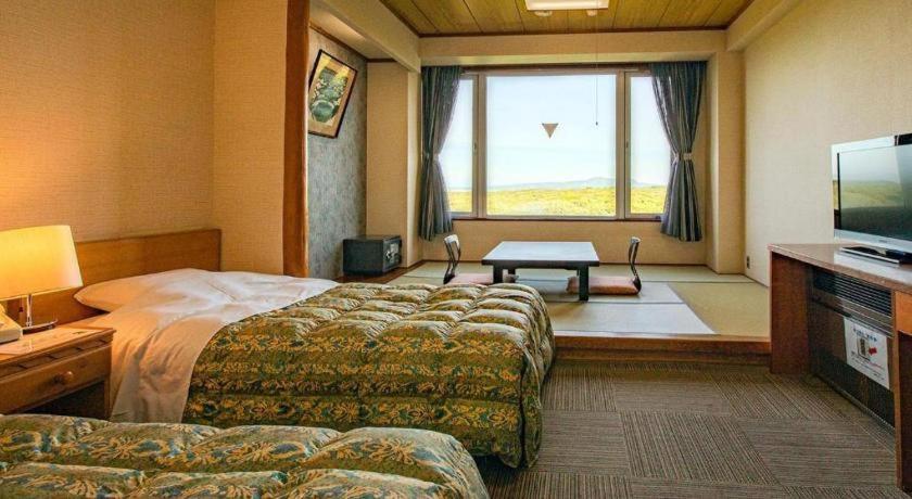 Oga Kanko Hotel Bagian luar foto
