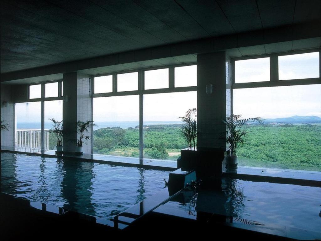 Oga Kanko Hotel Bagian luar foto