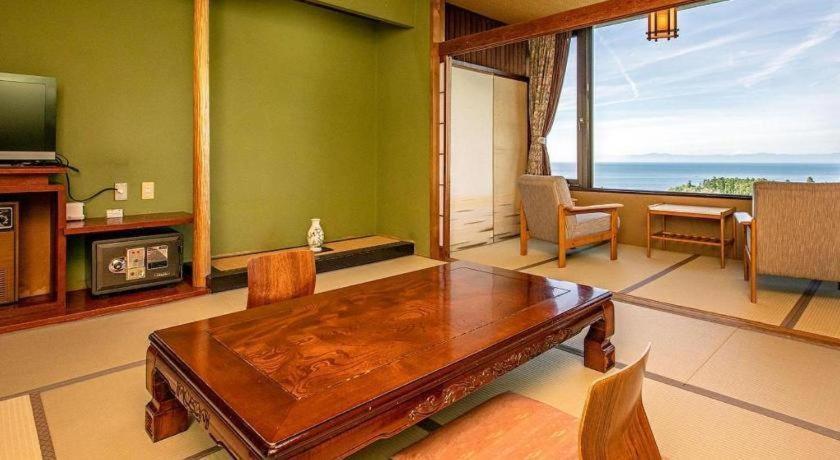Oga Kanko Hotel Bagian luar foto